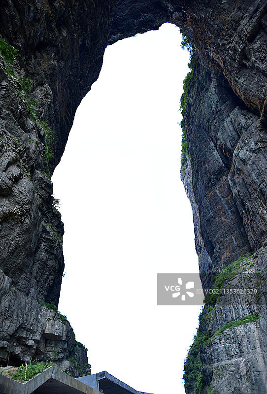 湖南省张家界市天门山国家森林公园风景名胜区图片素材