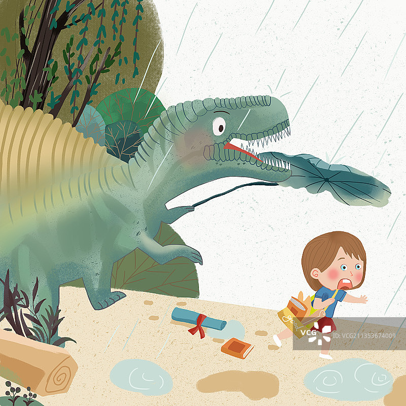 儿童绘本插画图片素材