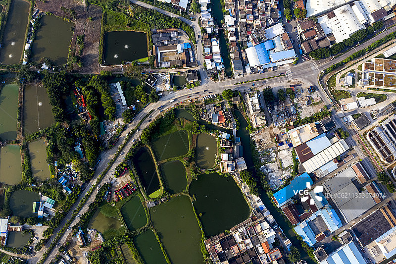 江门 蓬江区 荷塘镇 美丽乡村图片素材