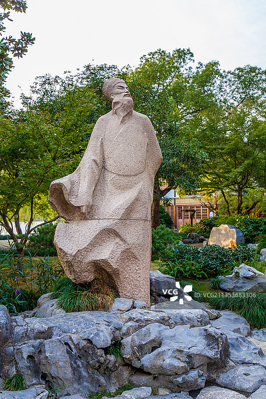 杭州西湖苏堤苏东坡纪念馆图片素材