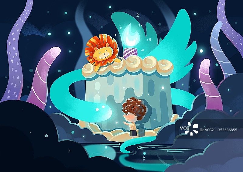 小狮子米年图片素材