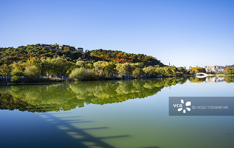 吉林北山公园风光图片素材