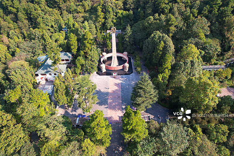 贵州省遵义市红军山红军烈士陵园图片素材