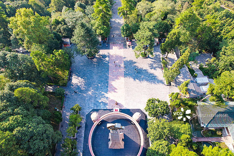 贵州省遵义市红军山红军烈士陵园图片素材