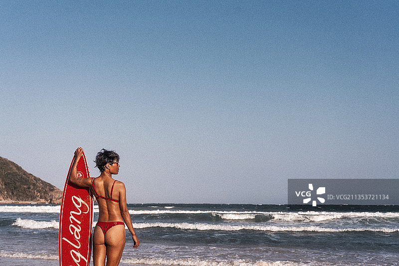 沙滩热图片素材