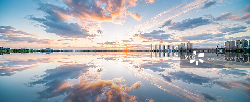 海边晚霞日落图片素材