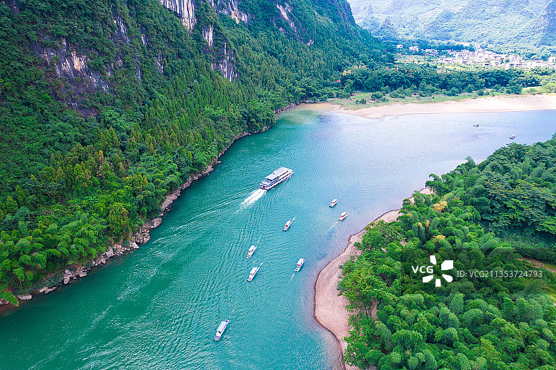 桂林旅游风光漓江风景区图片素材