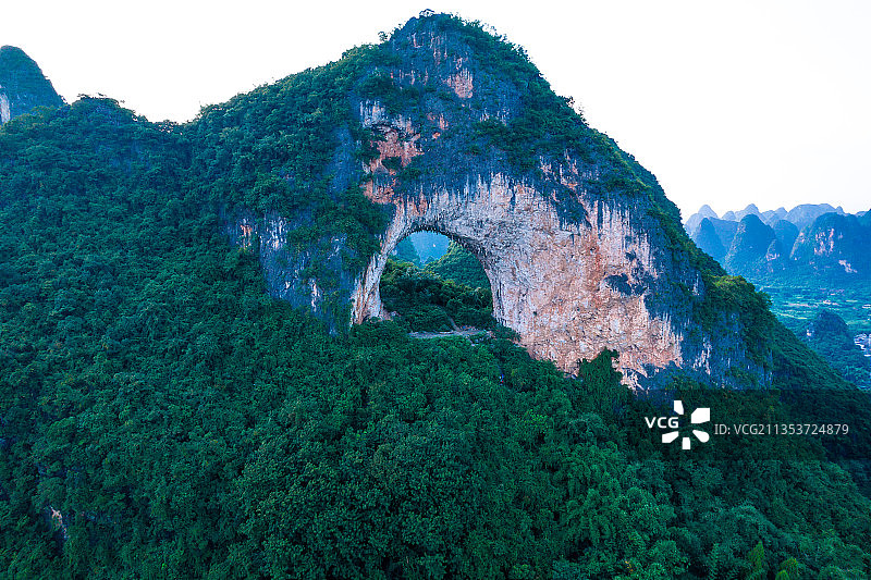 桂林月亮山风景区图片素材