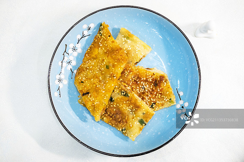 千层饼特写图片素材