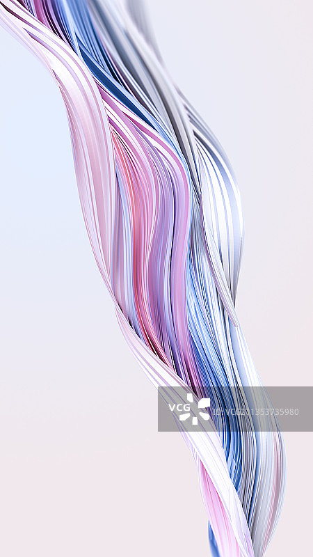 3D流体风格粉色梦幻曲面壁纸插图图片素材