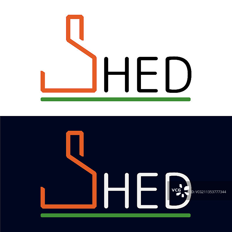 园艺棚业务logo或图标概念图片素材