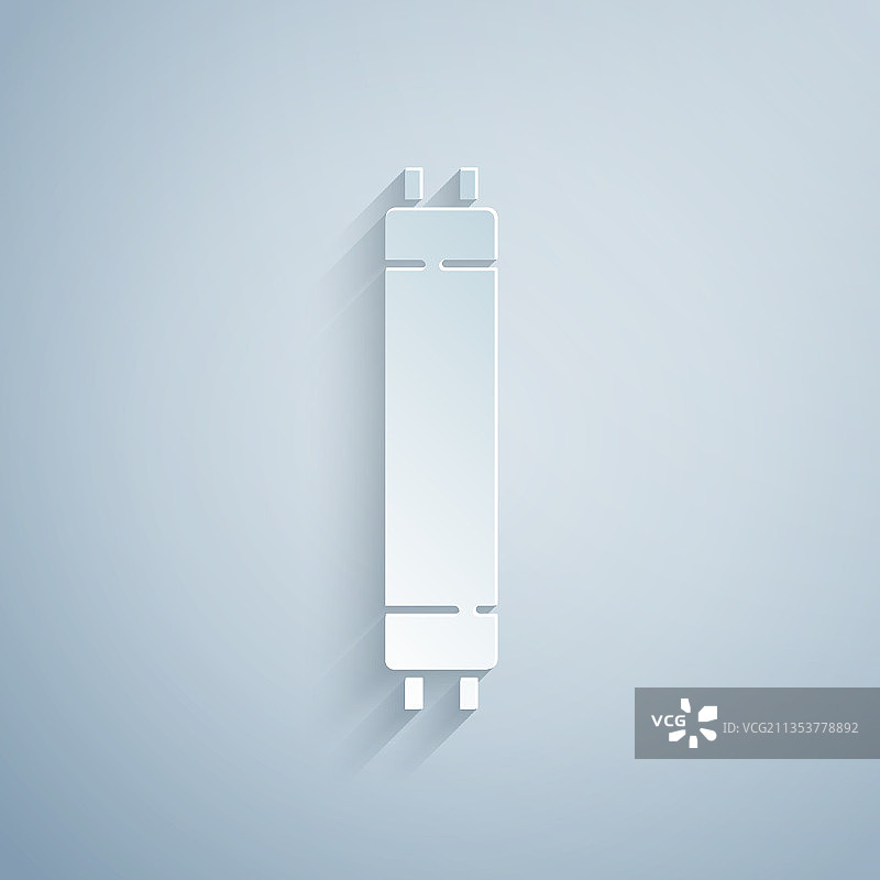 剪纸长条发光荧光能量图片素材