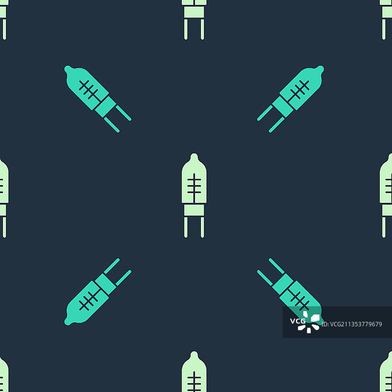 绿色米色发光二极管图标图片素材