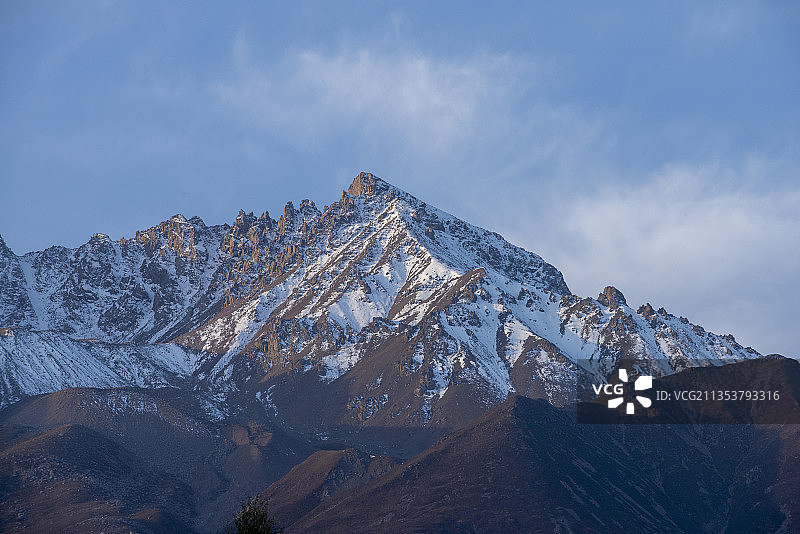 青海祁连|牛心山图片素材