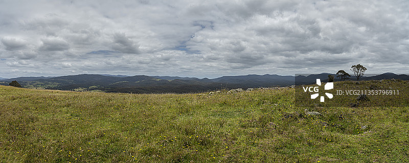 崎岖的高地图片素材