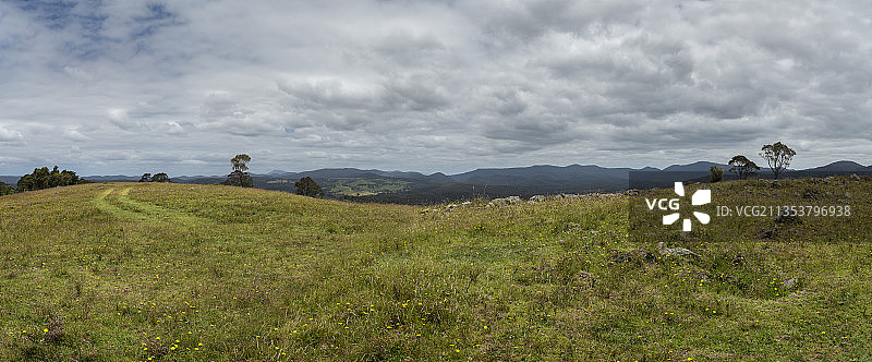崎岖的高地图片素材