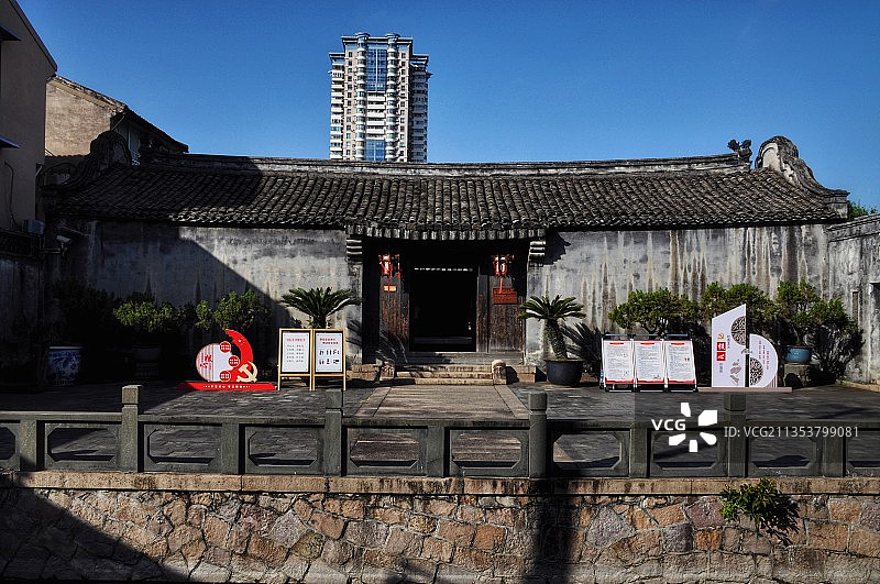 浙江温州瑞安玉海楼图片素材