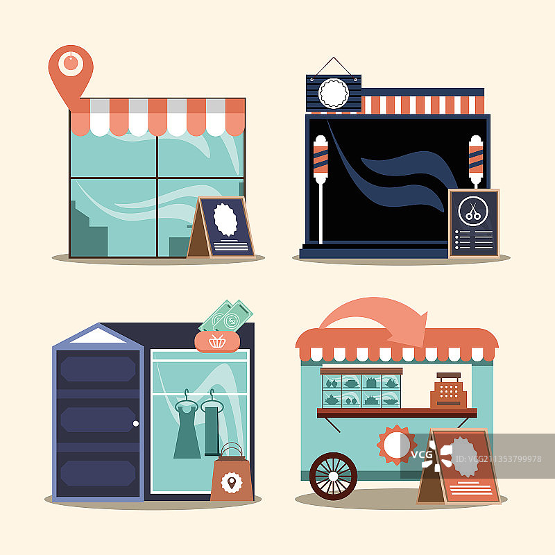 小型企业设计图片素材