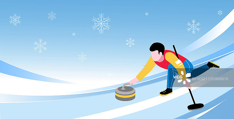 冬季运动 冰壶运动图片素材