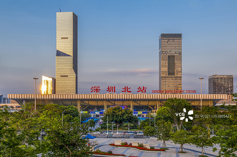 深圳北站图片素材