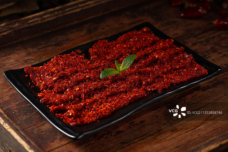 秘制麻辣牛肉图片素材