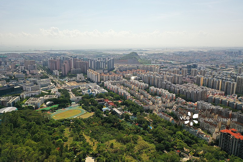 平峦山公园眺望图片素材