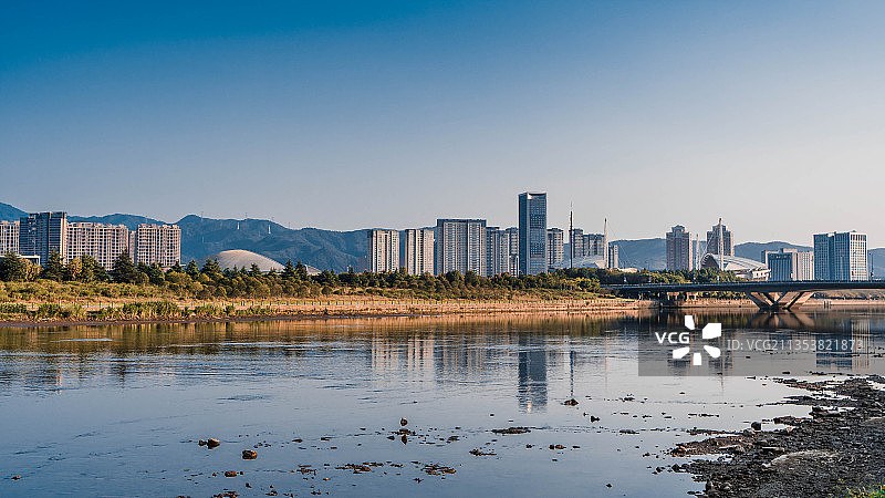 义乌城市风光图片素材