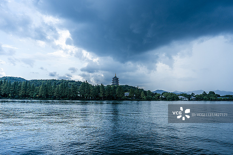 杭州湖滨公园图片素材