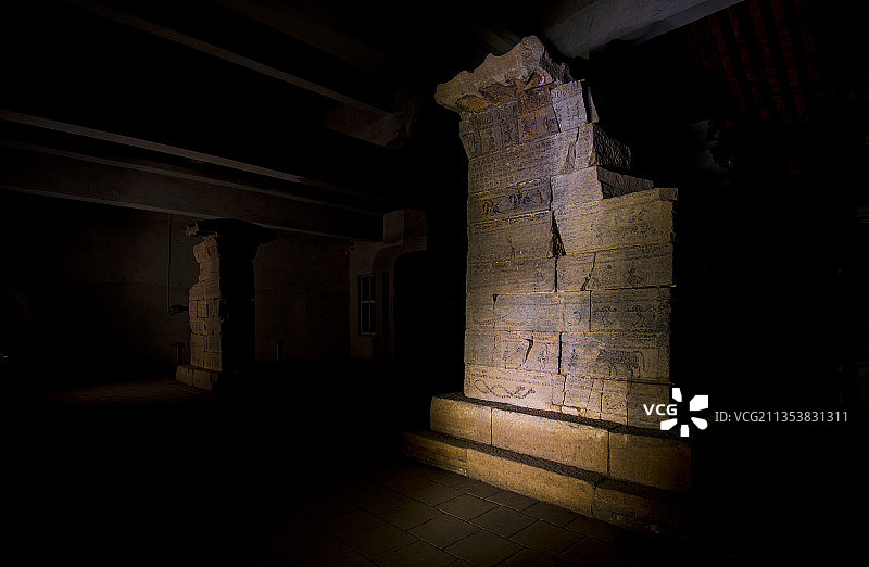 登封汉三阙—启目阙图片素材