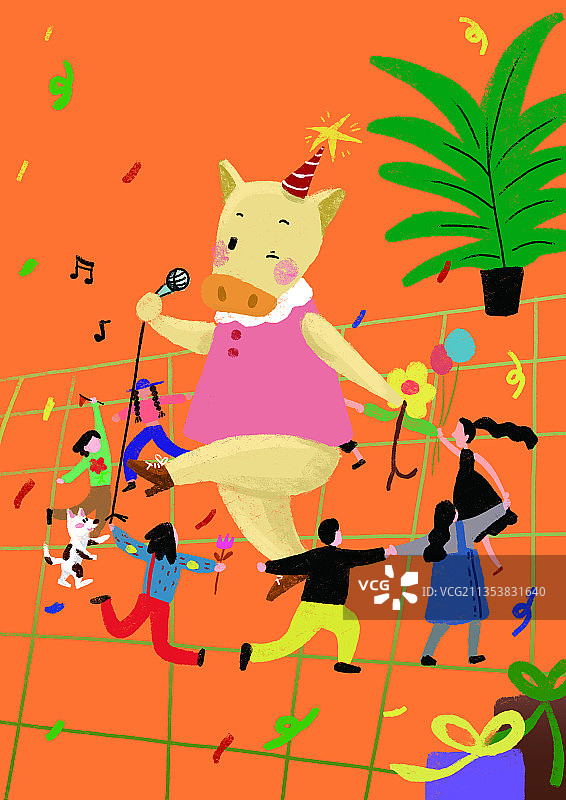 之前的插图图片素材