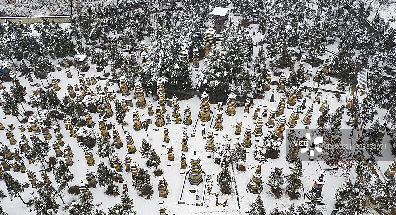 少林寺塔林图片素材
