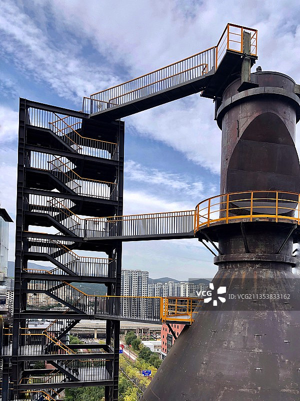 高炉与高梯图片素材