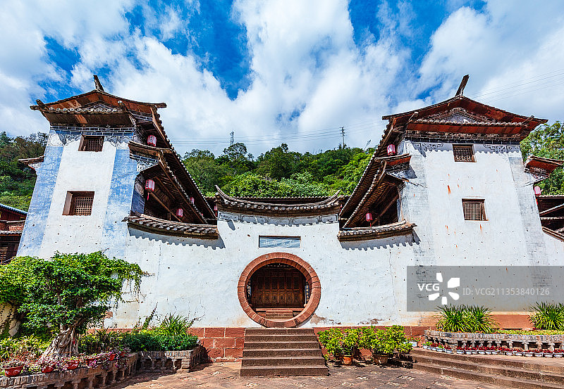 云南省楚雄州禄丰县黑井古镇图片素材