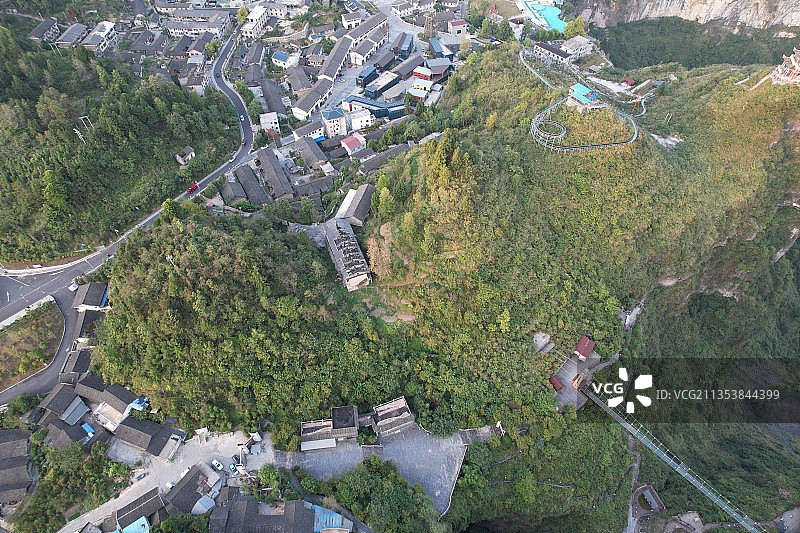 贵州省铜仁市万山区朱砂古镇景区图片素材