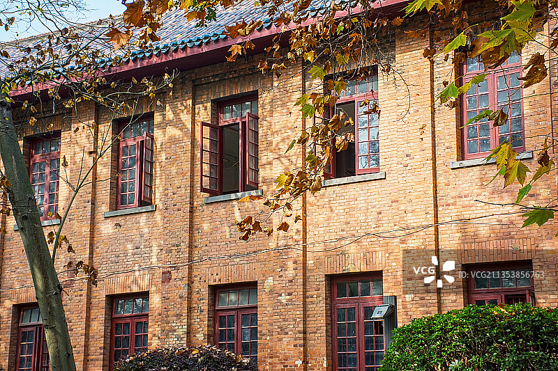 湖南大学老教学楼图片素材