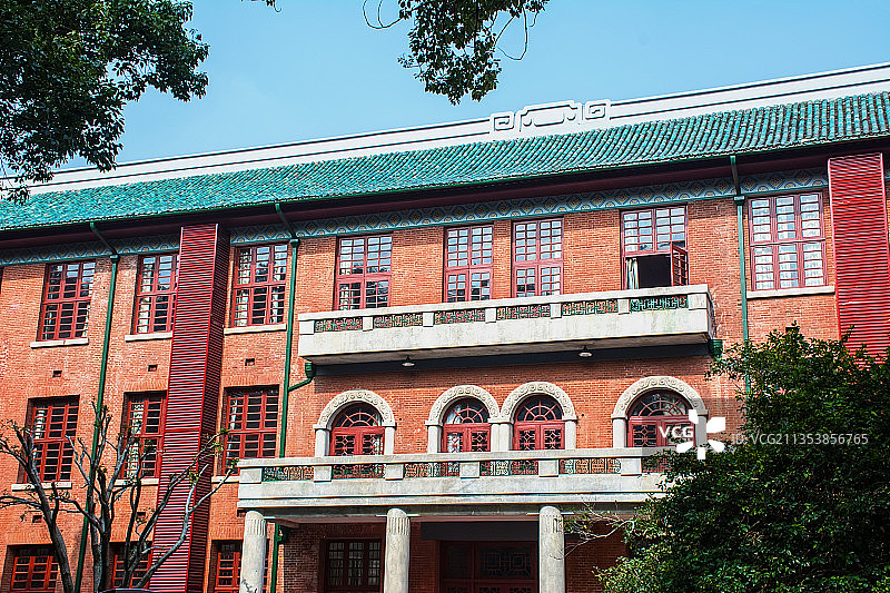 湖南大学老教学楼图片素材