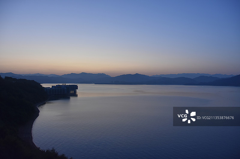 太平湖的寂静图片素材