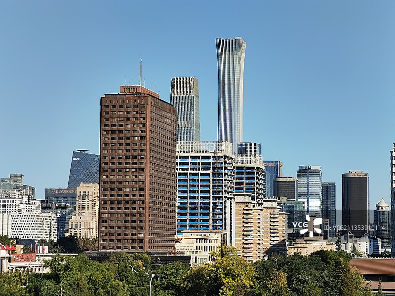 北京建国门风光图片素材