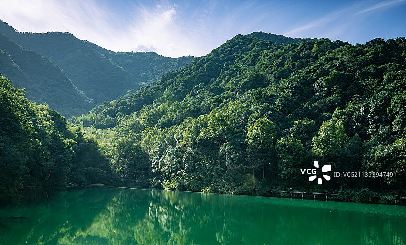 杭州龙坞镇西山森林公园图片素材