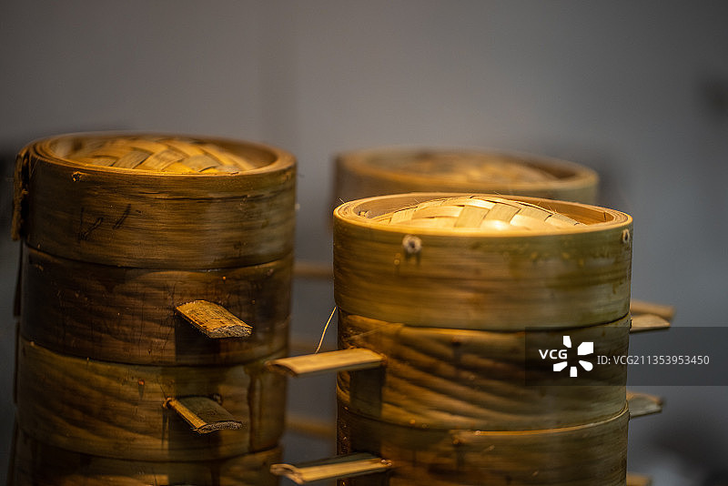 四川蒸笼粉蒸排骨图片素材