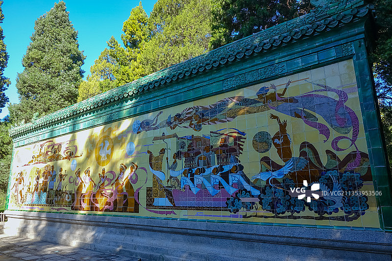 北京日坛公园图片素材