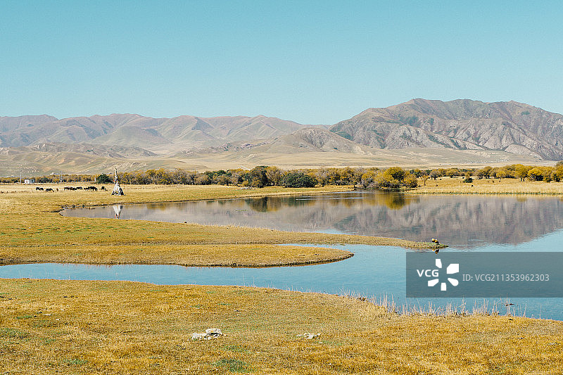 桑科草原图片素材