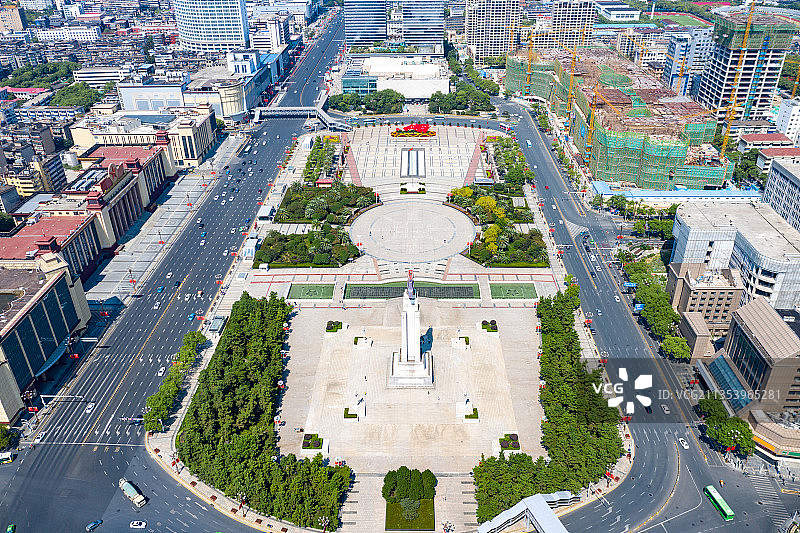 江西省南昌市八一广场图片素材