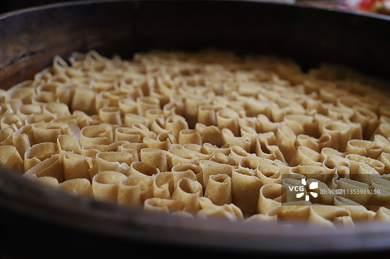 香味，乡情，相思。在山西人味蕾上跳动的风味———莜面栲栳栳图片素材