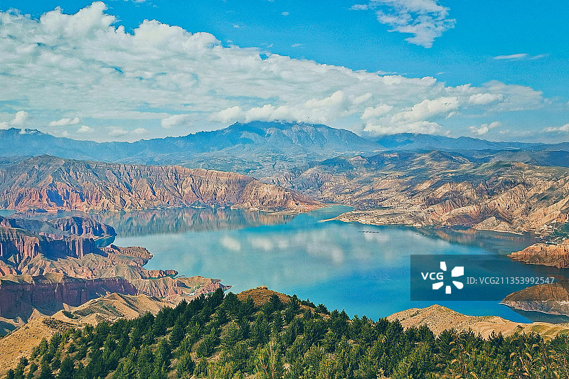 龟山平湖图片素材