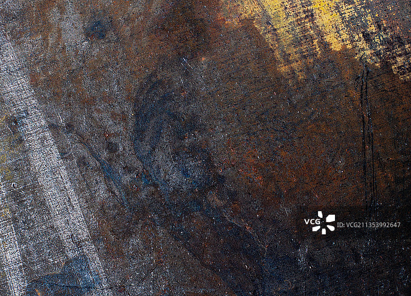 生锈金属的全画幅照片图片素材