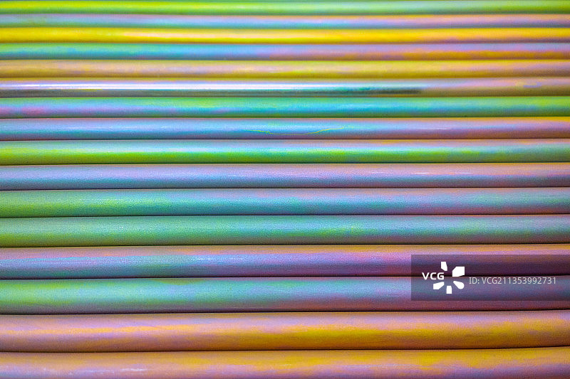 彩色百叶窗全画幅照片图片素材