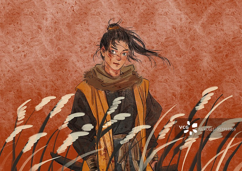 古风剑客图片素材