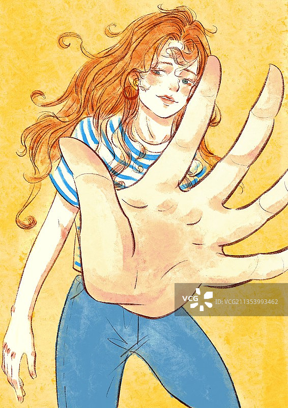 阳光女孩图片素材