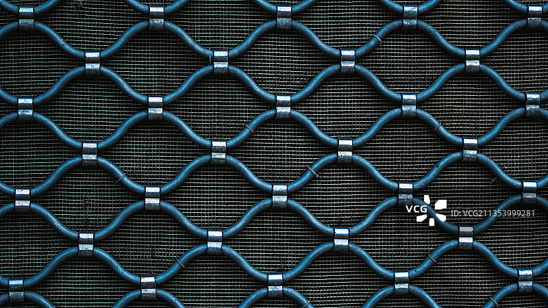 金属格栅全画幅照片，波兰图片素材